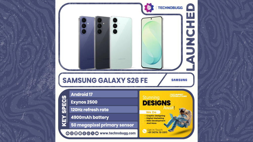Samsung Galaxy S26 FE Unveiled Samsung Galaxy S26 FE
