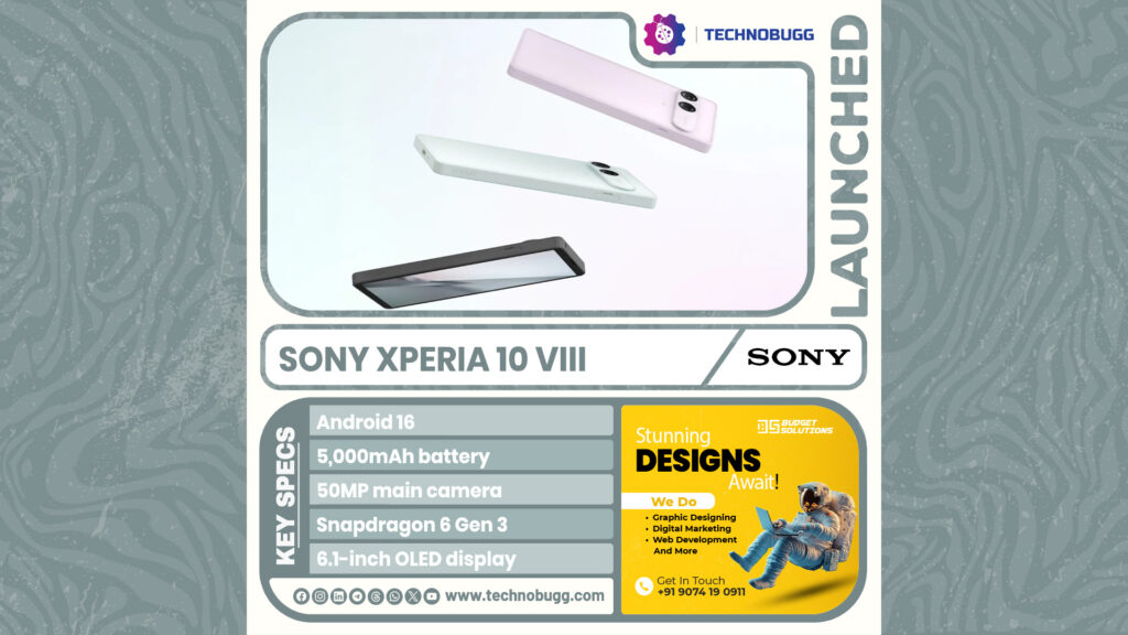 Sony Xperia 10 VIII Unveiled