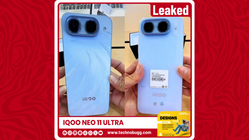 iQOO Neo 11 Ultra Live Image Leaked Online iQOO Neo 11 Ultra