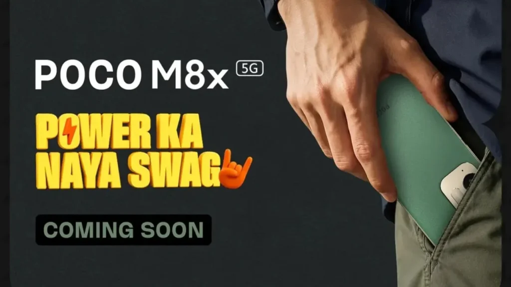 Poco M8x 5G Design Revealed Poco M8x 5G Design Revealed