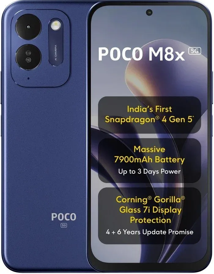 Poco M8x 5G Unveiled Poco M8x 5G Unveiled