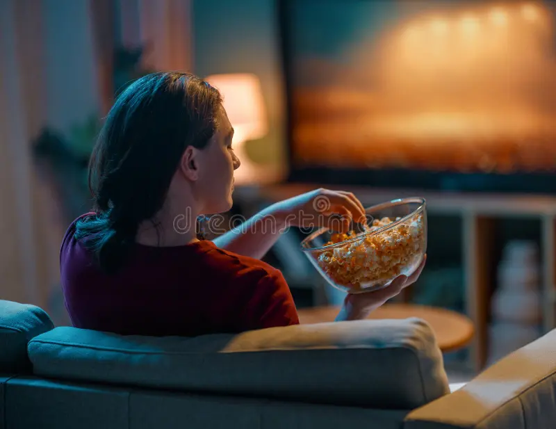 TV Viewership in India To Be Irritating woman-watching-tv