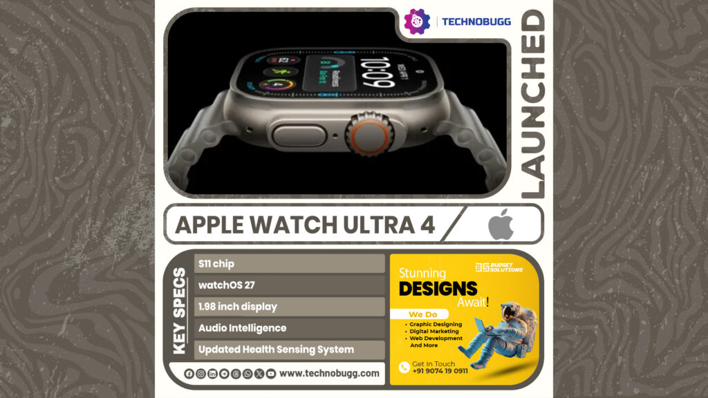 Apple Watch Ultra 4 Unveiled