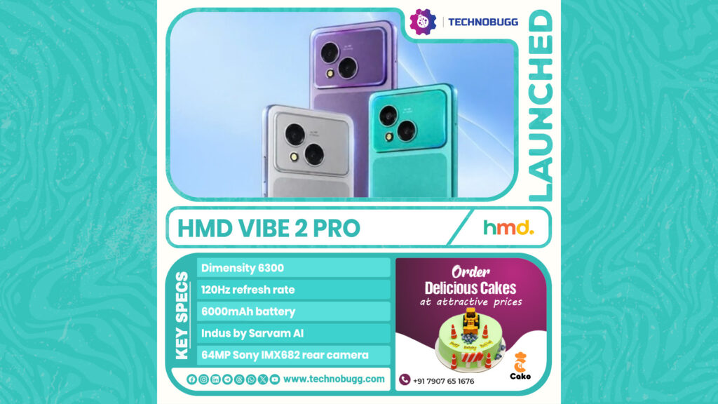HMD Vibe 2 Pro Launched in India HMD Vibe 2 Pro