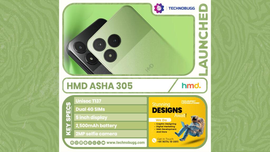 HMD Asha 305 Announced HMD Asha 305 Announced