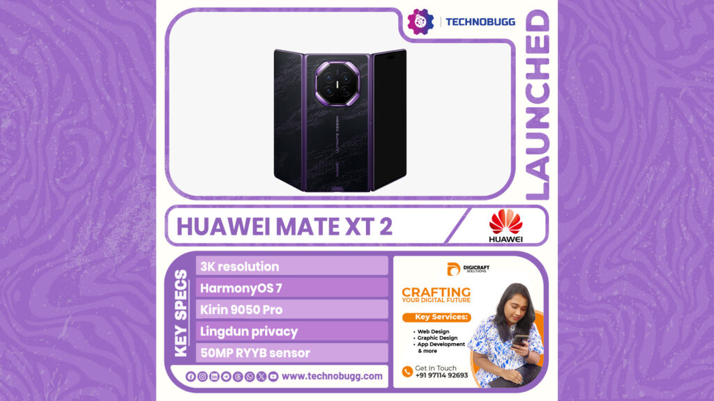 Huawei Mate XT 2 Unveiled Huawei Mate XT 2