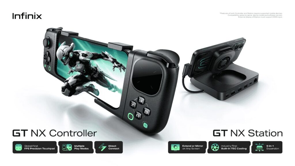 Infinix GT NX Controller and Infinix GT NX Station Unveiled Infinix GT NX Controller and Infinix GT NX Station