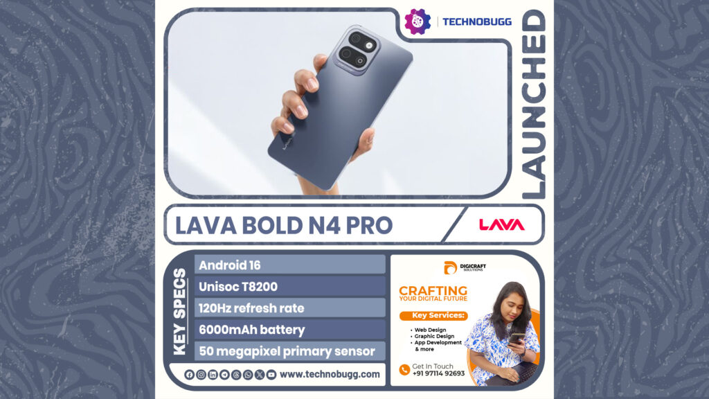 Lava Bold N4 Pro Unveiled Lava Bold N4 Pro Unveiled