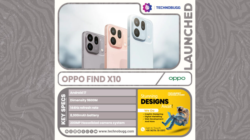 Oppo Find X10 Unveiled Oppo Find X10