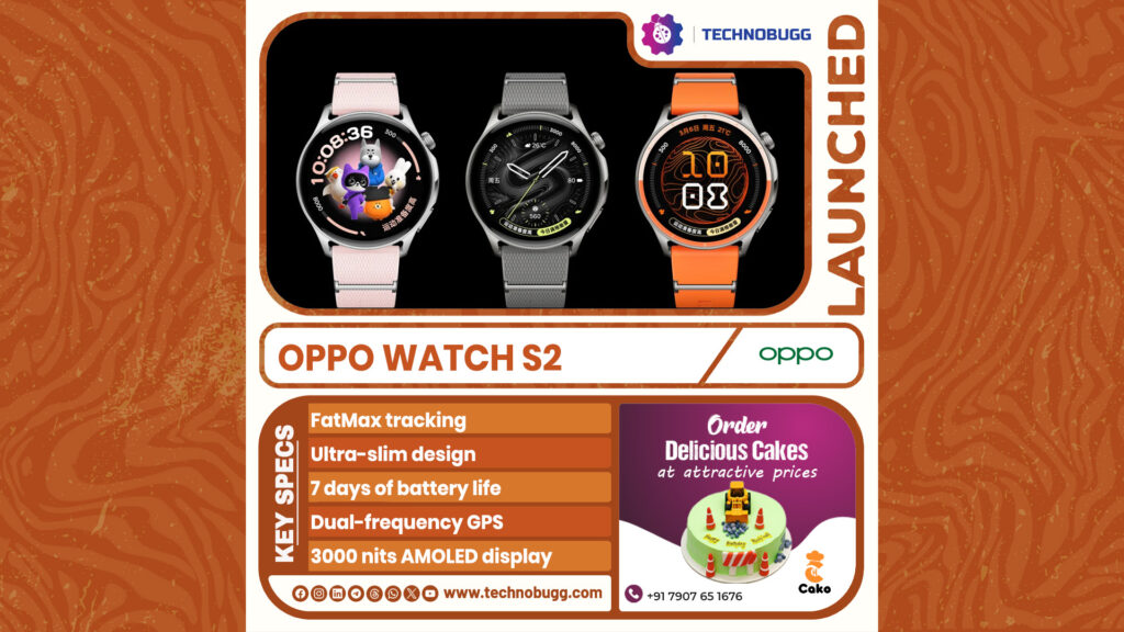 Oppo Watch S2 Unveiled Oppo Watch S2 Unveiled