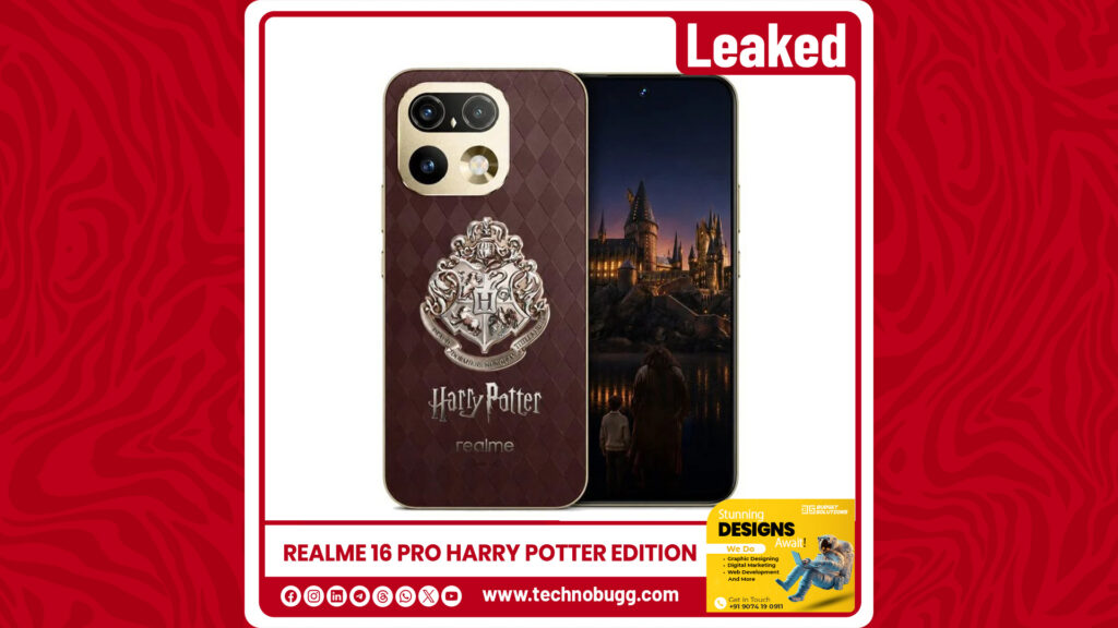 Realme 16 Pro Harry Potter Edition Render Leaked Online Realme 16 Pro Harry Potter Edition