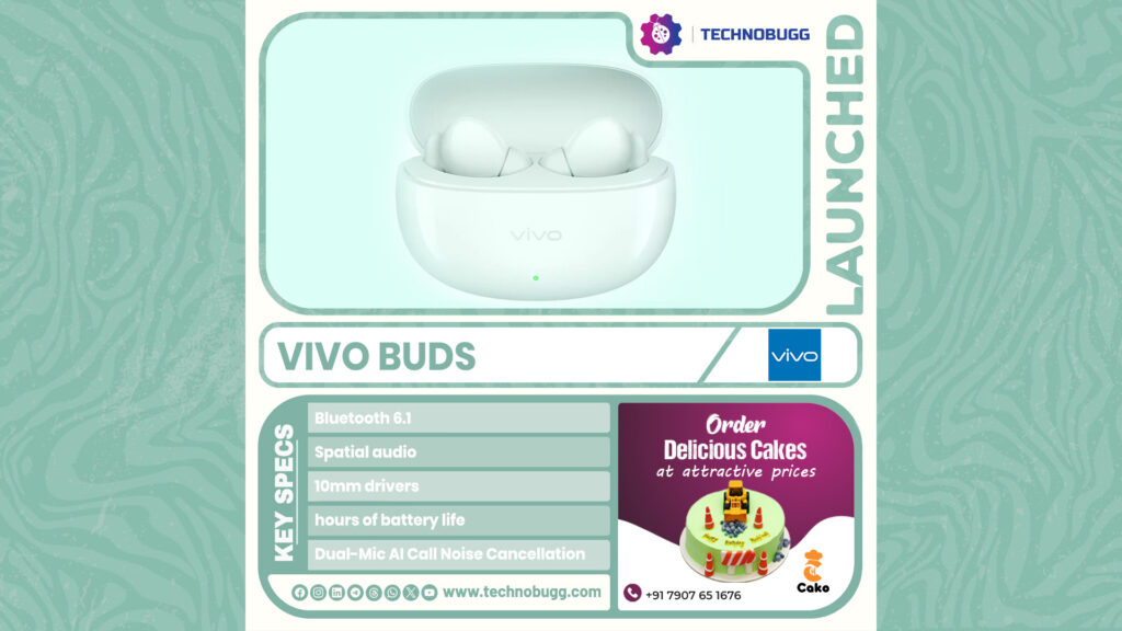 Vivo Buds Launched Vivo Buds