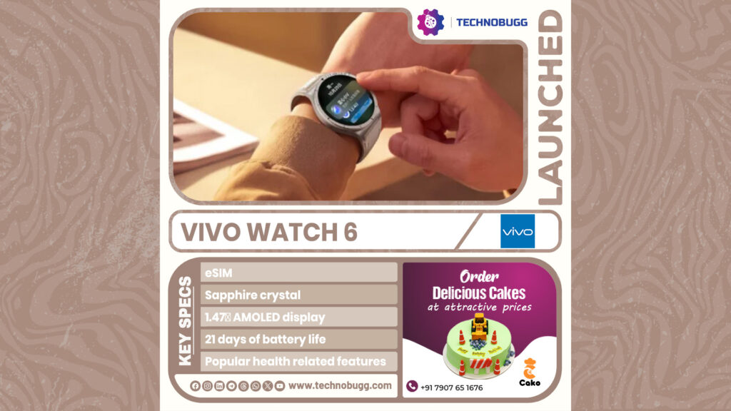 Vivo Watch 6 Goes Official Vivo Watch 6 Goes Official