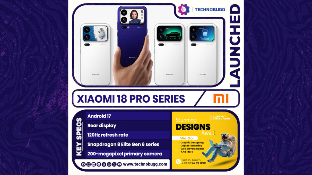 Xiaomi 18 Pro Series Launched Xiaomi 18 Pro Series