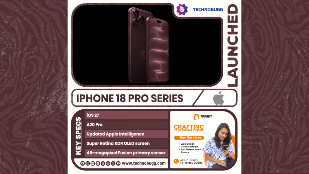 iPhone 18 Pro series