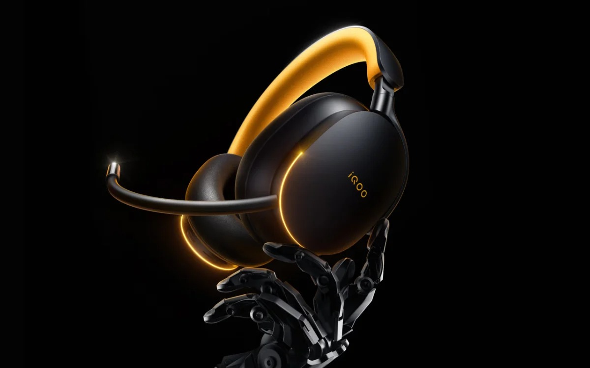 iQOO Gaming Headset Unveiled iQOO gaming headset