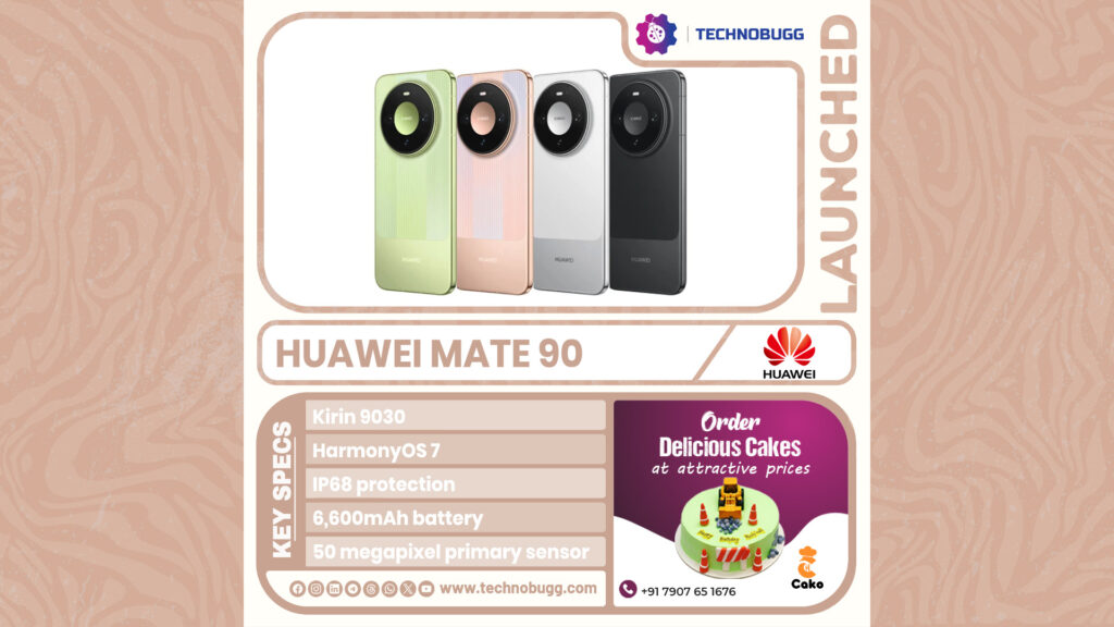 Huawei Mate 90 Launched in China Huawei Mate 90
