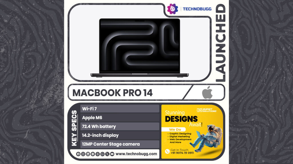 MacBook Pro 14 Launched MacBook Pro 14 Launched