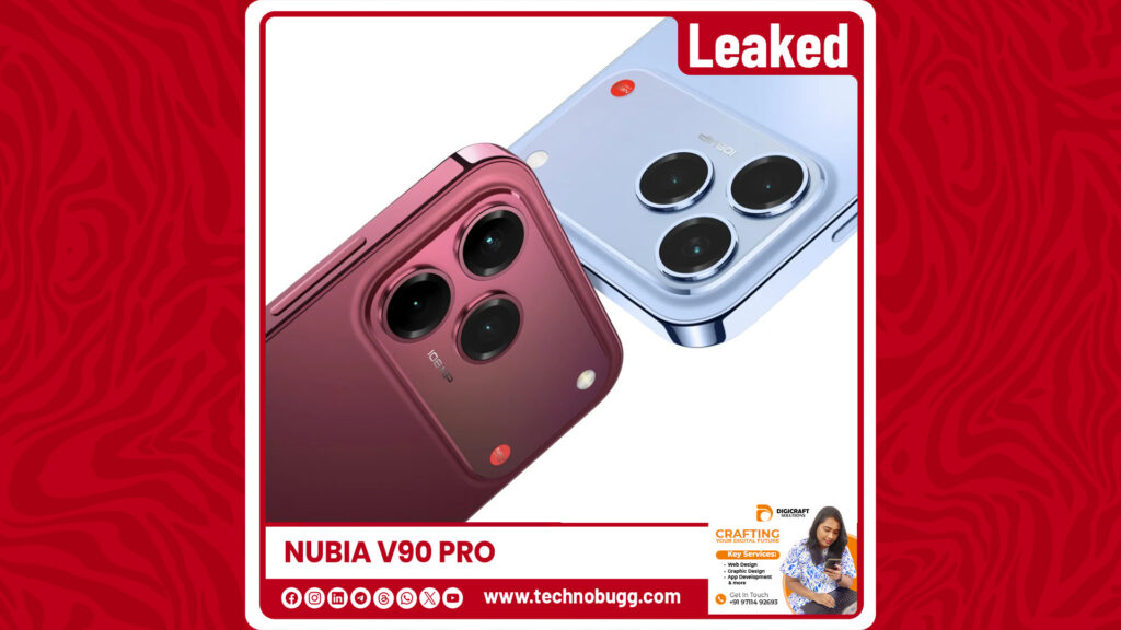Nubia V90 Pro Leaked Online Nubia v90 Pro