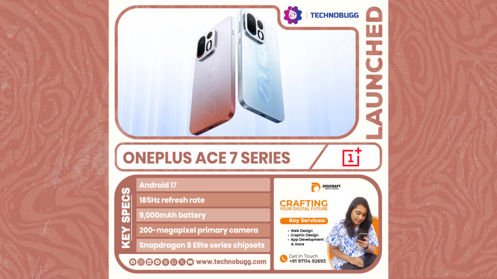 OnePlus Ace 7 Series Goes Official