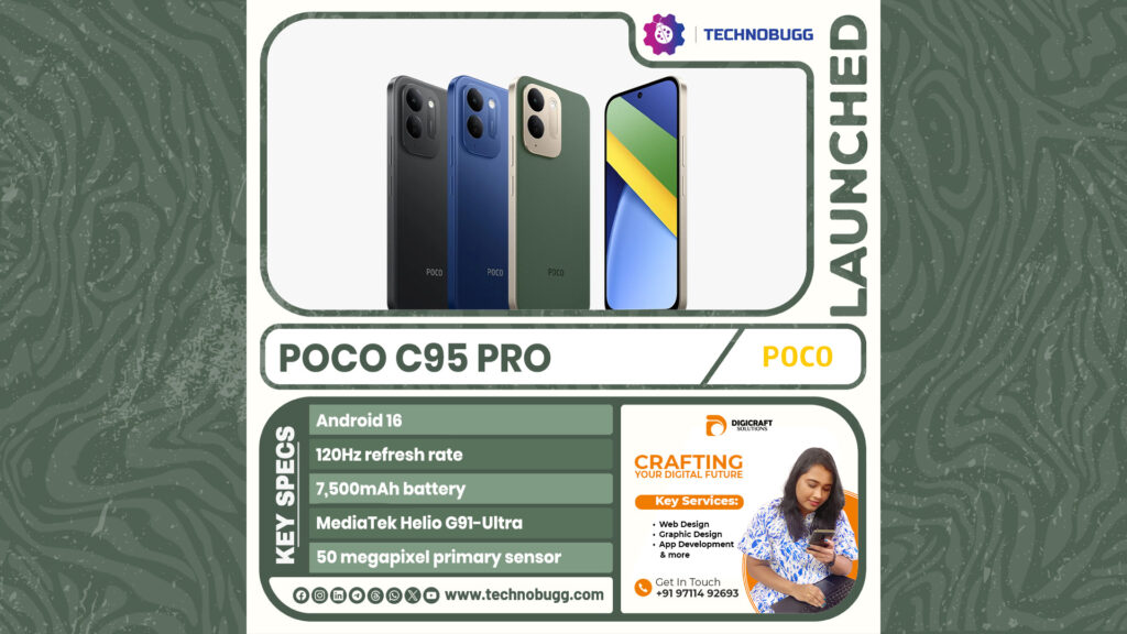 Poco C95 Pro Launched