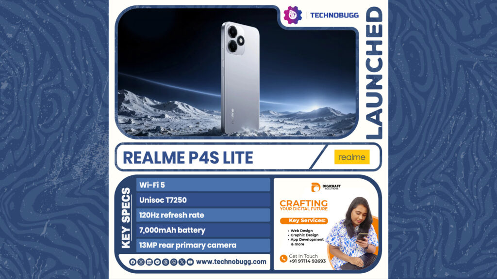 Realme P4s Lite