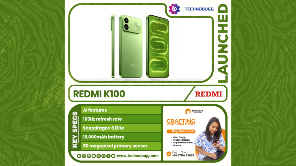 Redmi K100 Unveiled Redmi K100