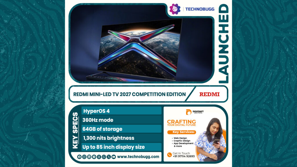 Redmi Mini-LED TV 2027 Competition Edition