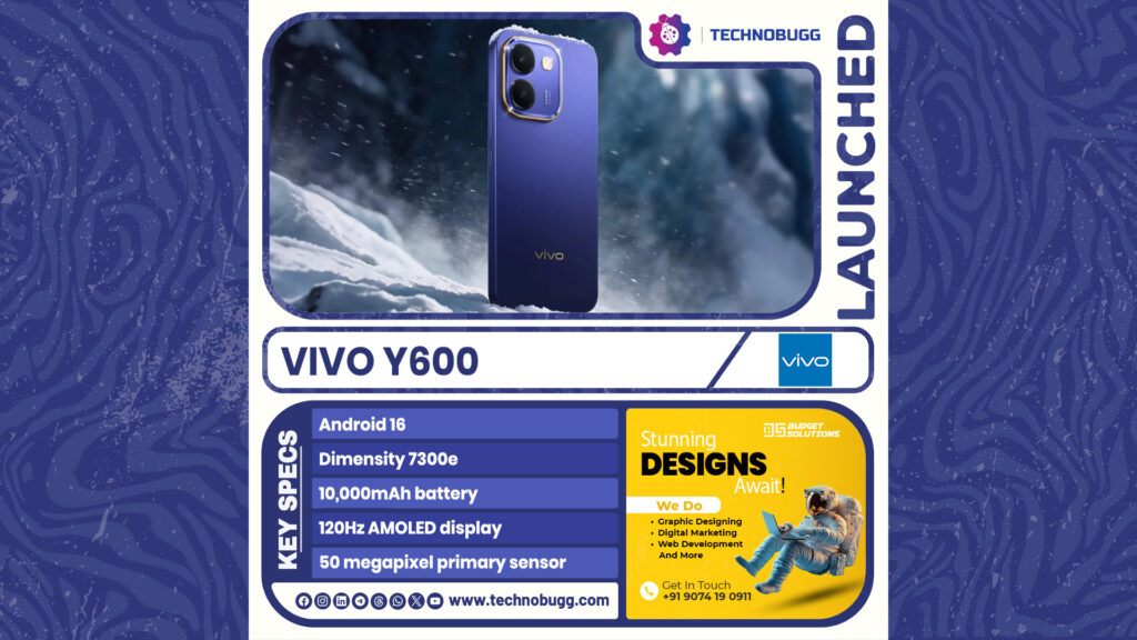 Vivo Y600 Launched Vivo y600